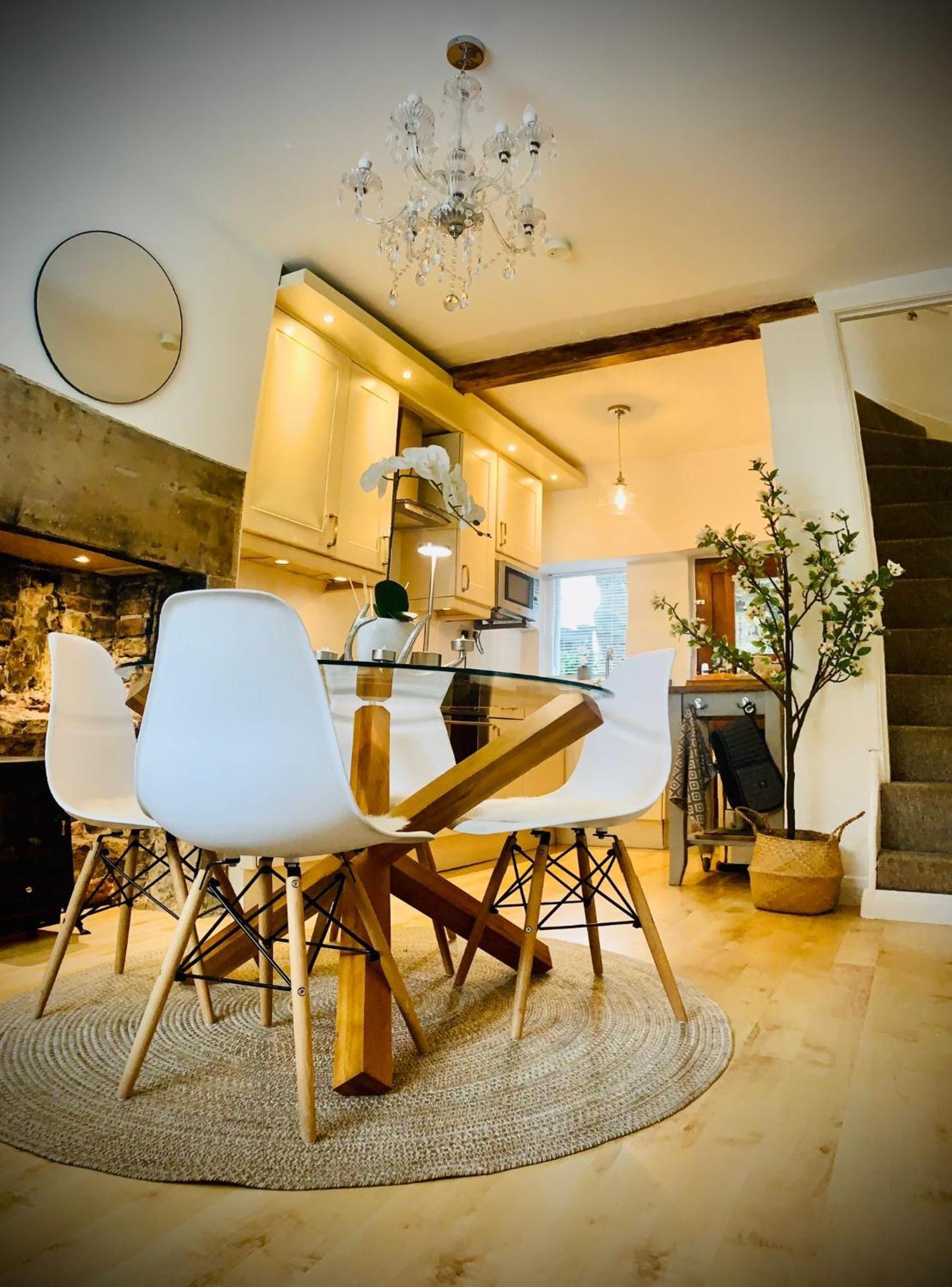 The Tenth House, Grade II Listed Georgian Town House, Wirksworth, Derbyshire, Peak District Cottage, Sleeps 4 Dış mekan fotoğraf